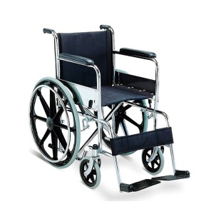 Silla de rueda con aro pvc plastico