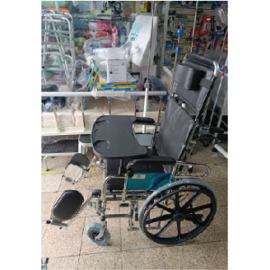 Silla de rueda 5 en 1 con pvc