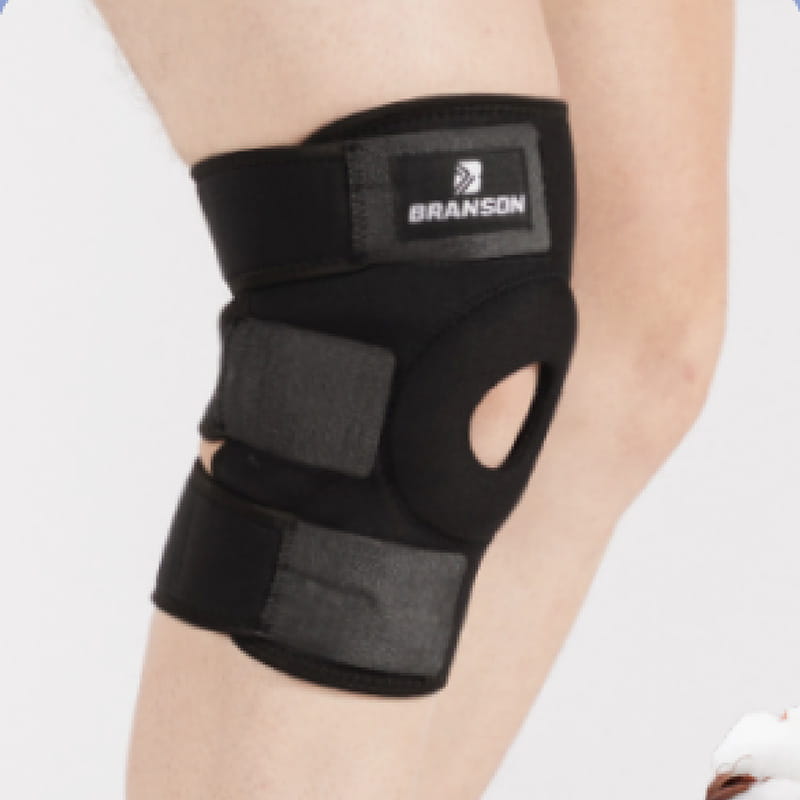 Rodillera Velcro Con 3 Bandas