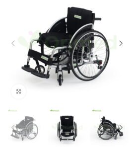 Silla de Ruedas Negro