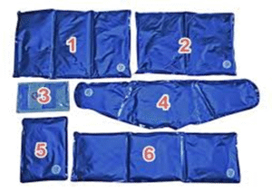 Compresas De Gel x 6 Unid.